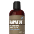 Papatui Men's Sulfate-Free Exfoliating and Hydrating Body Wash - Lush Coconut