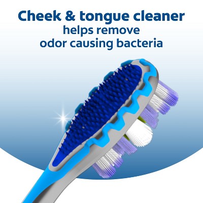 Colgate 360 Advanced Floss-Tip Manual Toothbrush - Soft
