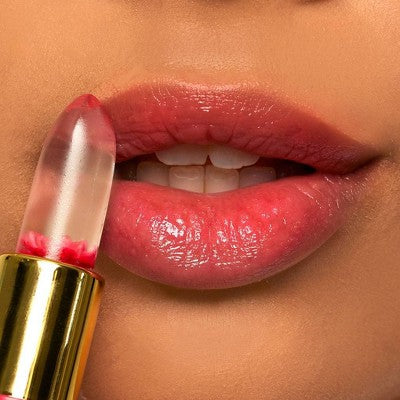 Winky Lux Flower Balm Lip Stain, Pink - 0.13oz