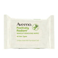 Aveeno Positively Radiant Oil-Free Makeup Removal Facial Wipes for All Skin Types - 25 ct