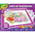 Crayola Light Up Tracing Pad Pink: Creative Drawing Kit for Kids, Includes Colored Pencils & Paper, Toys for Ages 6-8