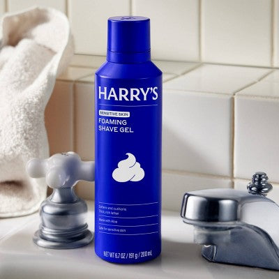 Harry's Men's Foaming Shave Gel with Aloe