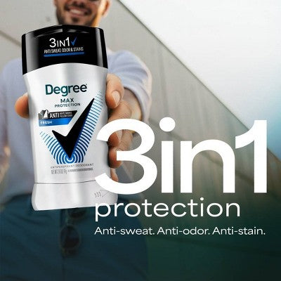 Degree Men Ultraclear Black + White Fresh 72-Hour Antiperspirant & Deodorant - 2.7oz