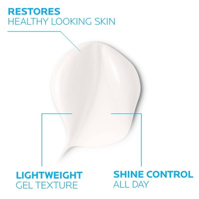 La Roche Posay, Toleriane Double Repair Matte Face Moisturizer, Daily Gel Face Moisturizer with Ceramide and Niacinamide for Oily Skin - 3.38 fl oz