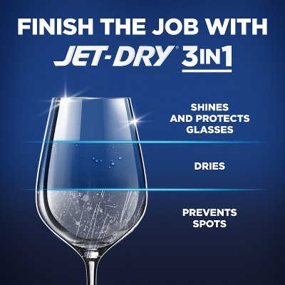 Finish Jet-Dry Rinse Aid Dishwasher Rinse & Drying Agent