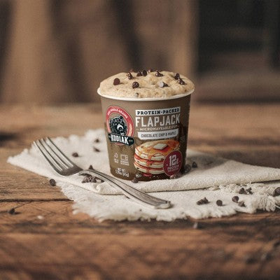 Kodiak Cakes Protein-Packed Single-Serve Flapjack Cup Chocolate Chip & Maple - 2.29oz