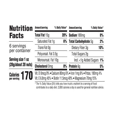 Blue Diamond Salt & Vinegar Almonds - 6oz