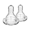 Dr. Brown's Level 1 Narrow Baby Bottle Silicone Nipples, Slow Flow 0m+