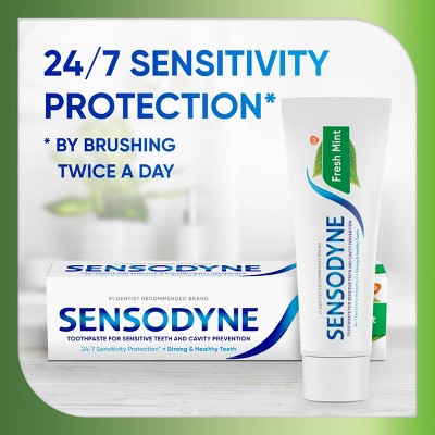 Sensodyne Fresh Mint Sensitivity Protection 2pk Toothpaste