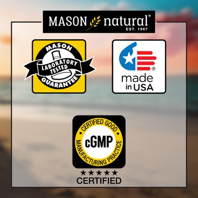 Mason Natural Tart Cherry with Turmeric Dietary Supplement Caplets - 60ct