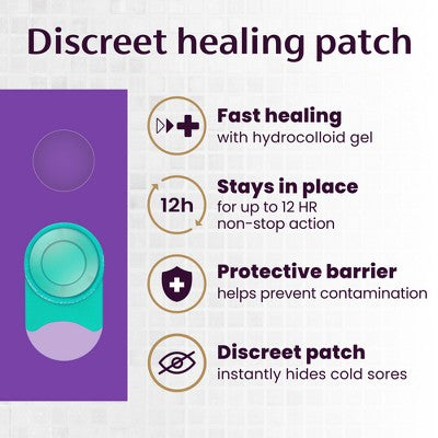 Mederma Cold Sore Discreet Healing Patches