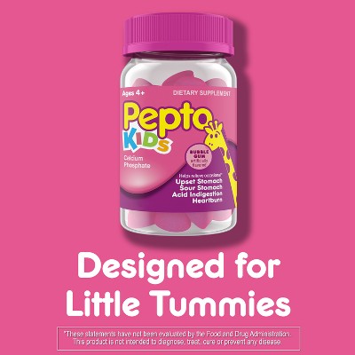 Pepto Kids Gummies, Helps Relieve Occasional Upset Stomach - 24ct