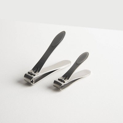Trim Stainless Steel Fingernail & Toenail Clipper Pack - 2pc