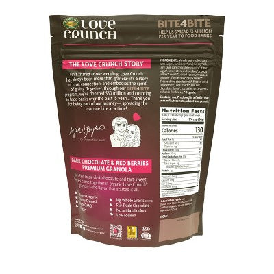 Nature's Path Love Crunch Dark Chocolate & Red Berries Granola