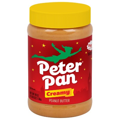 Peter Pan Creamy Peanut Butter - 40oz: Gluten-Free, No High Fructose Corn Syrup