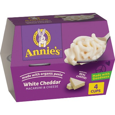 Annie's White Cheddar Microwavable Mac & Cheese Cup