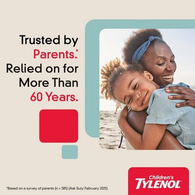 Children's Tylenol Dye-Free Pain + Fever Relief Liquid - Acetaminophen - Cherry - 4 fl oz