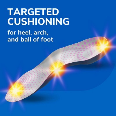 Dr. Scholl's Comfort Tri-Comfort Shoe Insoles for Women - Size 6-10