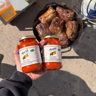 Monte's Tomato and Sweet Pepper Sauce - 24oz: Gluten-Free