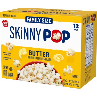 SkinnyPop Microwave Popcorn 16 CT