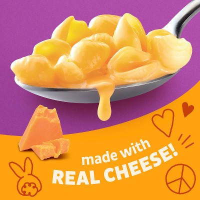 Annie's Shells & Real Aged Cheddar Mac and Cheese - 6oz: No Artificial Colors, No High Fructose Corn Syrup, No Artificial Flavors