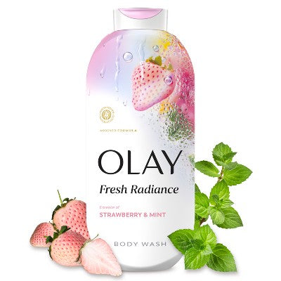 Olay Fresh Radiance Body Wash - Strawberry and Mint
