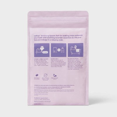 Soothing Epsom Salt with Lavender - 48oz - up&up™