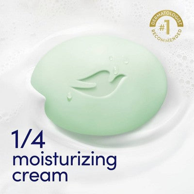 Dove Beauty Cool Moisture Beauty Bar Soap - Cucumber & Green Tea - 3.75oz each