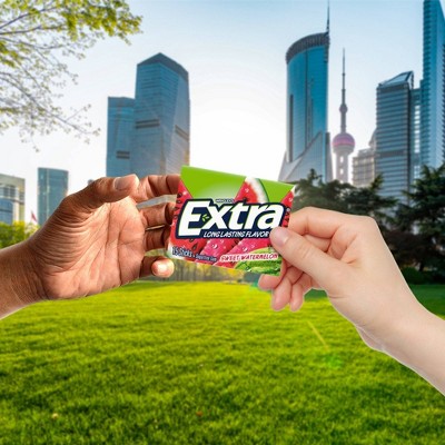 Extra Sugar-Free Sweet Watermelon Gum - 15ct/3pk