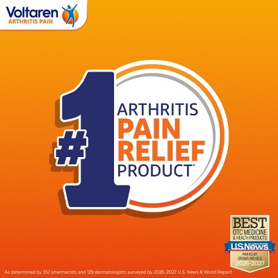 Voltaren Diclofenac Sodium Topical Arthritis Pain Relief Gel Tube