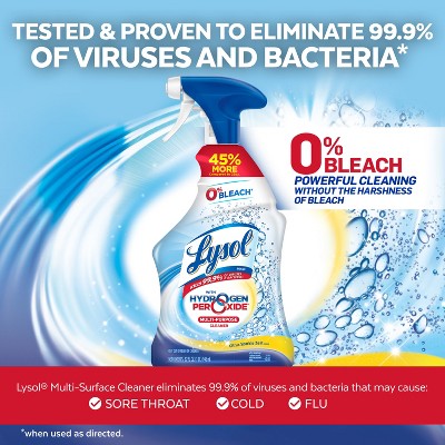 Lysol Cleaning and Disinfecting Bleach Free Multi-Purpose Cleaner Spray - Citrus Scent - 32 fl oz