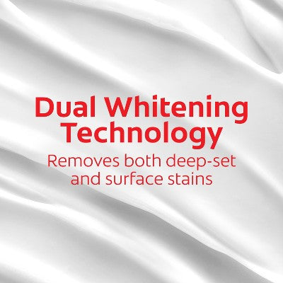 Colgate Optic White Advanced Whitening Toothpaste with Fluoride, 2% Hydrogen Peroxide - Sparkling White - 3.2oz