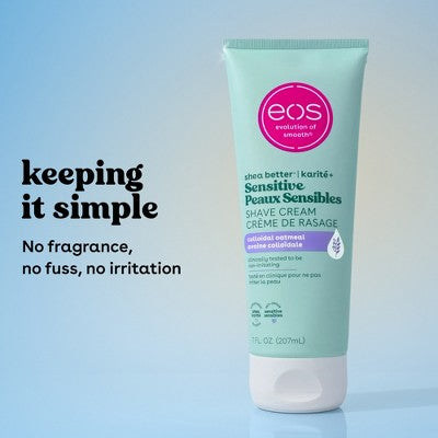 eos Shea Better Women's Shave Cream - Sensitive Skin - 7 fl oz