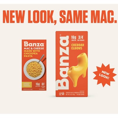 Banza Gluten Free Chickpea Shells & White Cheddar - 5.5oz