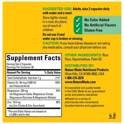 Nature Made Magnesium Complex Capsule - 60ct