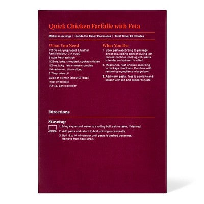 Farfalle - 16oz - Good & Gather™