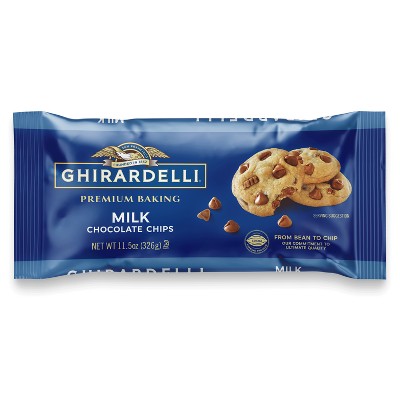 GHIRARDELLI Premium Baking Milk Chocolate Chips - 11.5oz