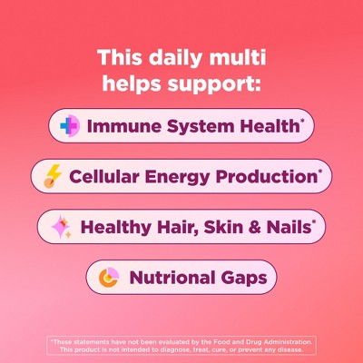 OLLY Teen Girl Multivitamin Gummies