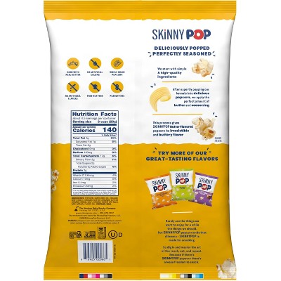 SkinnyPop Real Butter Popcorn - 4.4oz