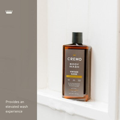 Cremo Vintage Suede Body Wash - 16 fl oz