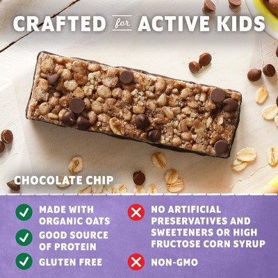 Zbar Protein Chocolate Chip Granola Bars - 5g Protein