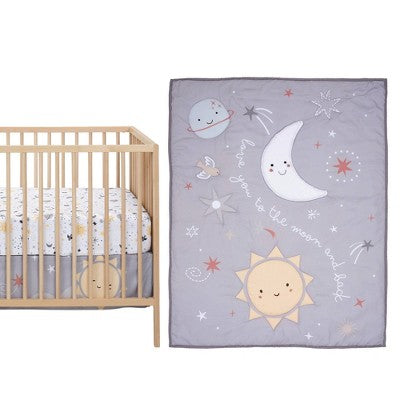 Bedtime Originals Little Star Crib Bedding Set by Lambs & Ivy - 3pc