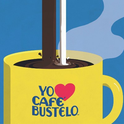 Café Bustelo Medium Roast Ground Coffee - Decaf - 10oz: Unflavored, Coffee Bean Type Varies