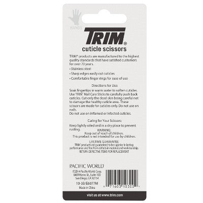 Trim Quality Stainless Steel Cuticle Scissors