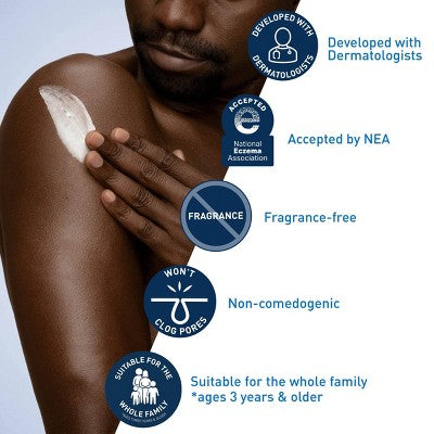CeraVe Moisturizing Face & Body Cream for Normal to Dry Skin