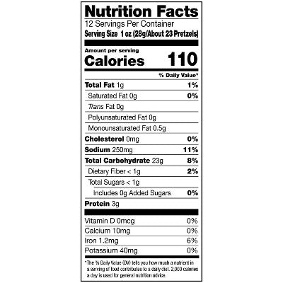Snyder's of Hanover Pretzels Butter Snaps - 12oz: Low Fat, No Artificial Colors, No High Fructose Corn Syrup