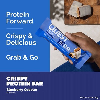 Quest Nutrition Hero Protein Bar - Blueberry Cobbler