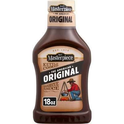 KC Masterpiece Original Barbecue Sauce - 18oz: Certified Gluten-Free, Mild Spice Level