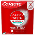 Colgate Optic White Advanced Icy Fresh Teeth Whitening Toothpaste - 3.2oz/3pk