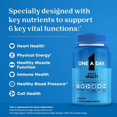 One A Day For Men Multivitamin Dietary Supplement Tablets